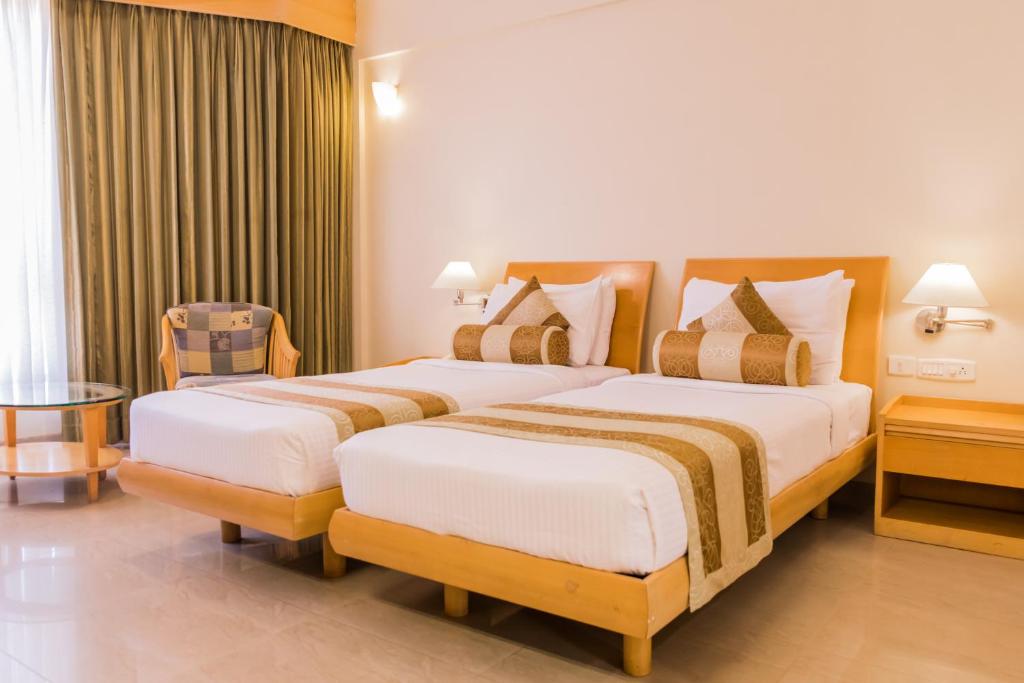 Twin bed at Chances Resort 