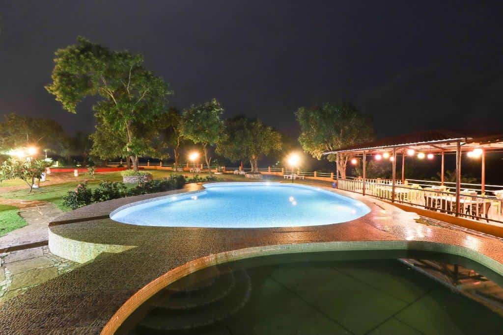 3 Star hotel Swimming pool at Hotel Hill Rock Goa in Tiracol