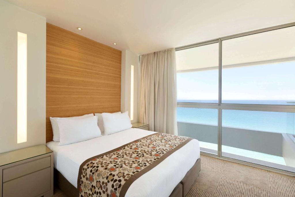 Bedroom at Ramada Hotel 