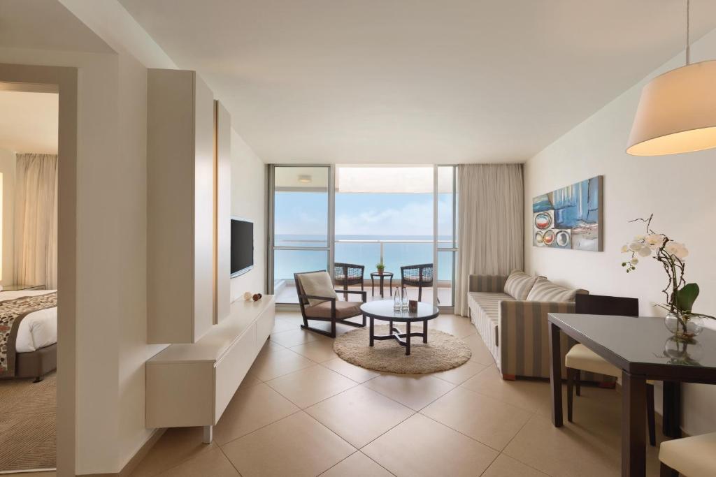 Living hall at Ramada Hotel 