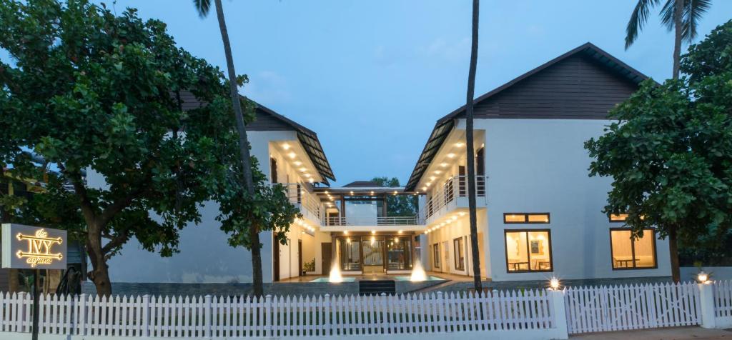 Inner courtyard view at The Ivy Anjuna