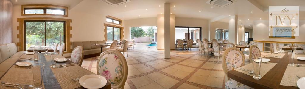 Dinning area at The Ivy Anjuna